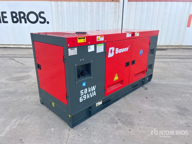 2025 Bauer GFS-50kW 62.5 kVA Skid-Mounted Groupe El ... Generator Set - Set gjeneratori: foto 1 2025 Bauer GFS-50kW 62.5 kVA Skid-Mounted Groupe El ... Generator Set - Set gjeneratori: foto 1