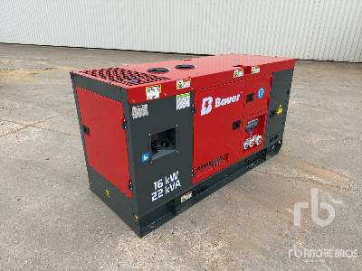 BAUER GFS-16KW Skid-Mounted 16kW/20kVA (Unused) - Set gjeneratori: foto 1 BAUER GFS-16KW Skid-Mounted 16kW/20kVA (Unused) - Set gjeneratori: foto 1