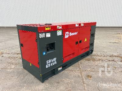 BAUER GFS-50KW 62.5 kVA Skid-Mounted (Unused) - Set gjeneratori: foto 1 BAUER GFS-50KW 62.5 kVA Skid-Mounted (Unused) - Set gjeneratori: foto 1