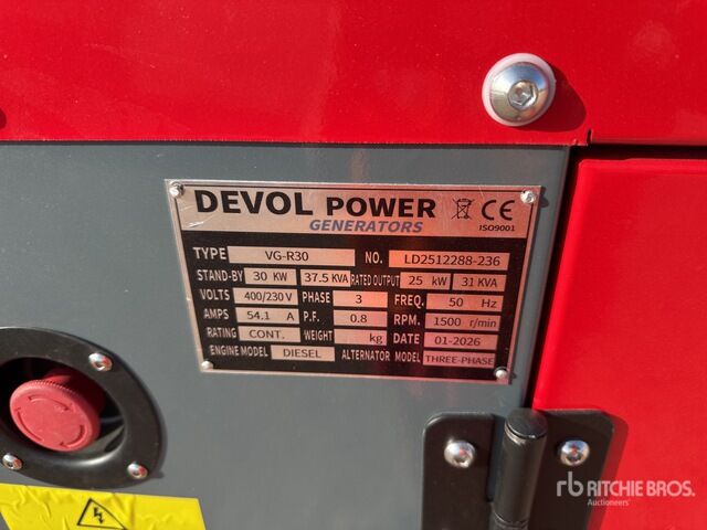 Devol VG-R30 Generator Set - Set gjeneratori: foto 5 Devol VG-R30 Generator Set - Set gjeneratori: foto 5