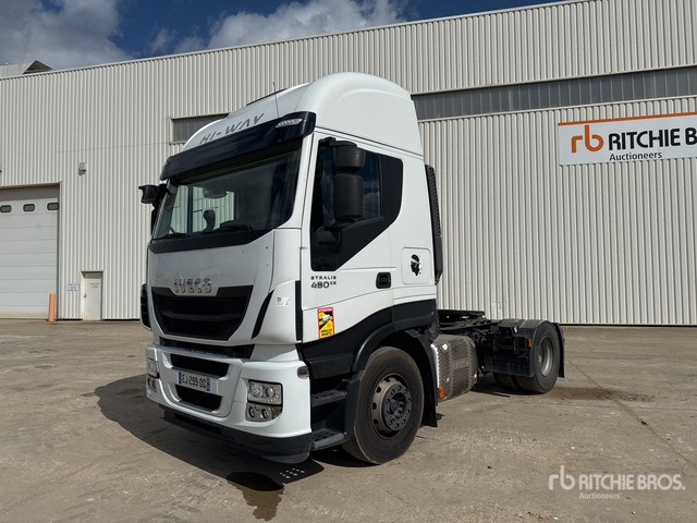 2017 Iveco Stralis 480 E6 4x2 Tracteur Routier Cabine Cou ... S/A Sleeper Truck Tractor - Gjysmë-kamion: foto 2 2017 Iveco Stralis 480 E6 4x2 Tracteur Routier Cabine Cou ... S/A Sleeper Truck Tractor - Gjysmë-kamion: foto 2