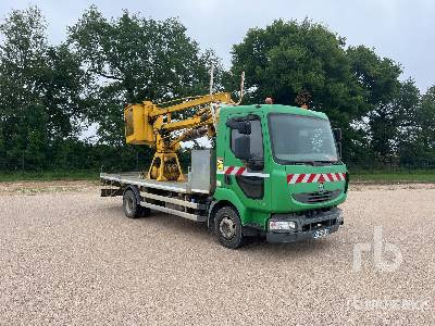 RENAULT MIDLUM 190 DXI 1995 TLN on 4x2 Camion Nacelle ... - Platformë ajrore e montuar në kamion: foto 5 RENAULT MIDLUM 190 DXI 1995 TLN on 4x2 Camion Nacelle ... - Platformë ajrore e montuar në kamion: foto 5