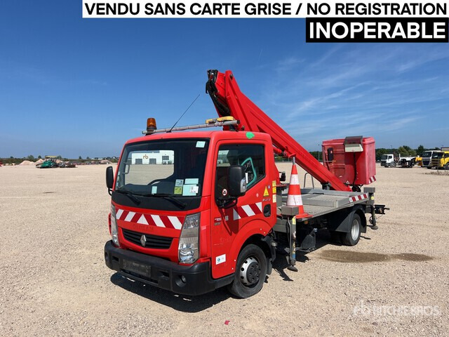 Renault Maxity DTI 130 Camion ? godets - Platformë ajrore e montuar në kamion: foto 1 Renault Maxity DTI 130 Camion ? godets - Platformë ajrore e montuar në kamion: foto 1