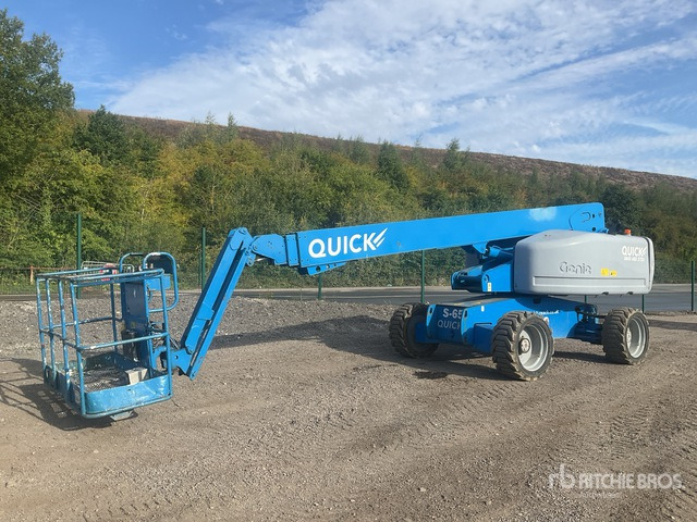 2007 Genie S-65 4WD Diesel Telescopic Boom Lift - Krah teleskopik: foto 2 2007 Genie S-65 4WD Diesel Telescopic Boom Lift - Krah teleskopik: foto 2