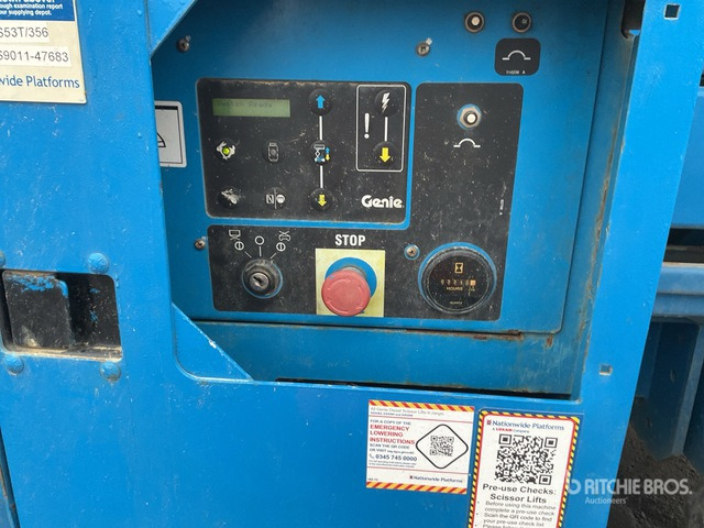 2011 Genie GS5390 4x4 Diesel Scissor Lift - Ngritës gërshërë: foto 5 2011 Genie GS5390 4x4 Diesel Scissor Lift - Ngritës gërshërë: foto 5