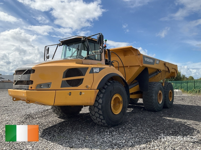 2013 Volvo A40F Articulated Dump Truck - Shkarkues teleskopik: foto 2 2013 Volvo A40F Articulated Dump Truck - Shkarkues teleskopik: foto 2