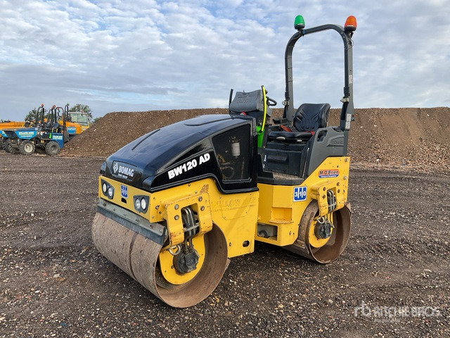 2015 Bomag 120AD-5 Double Drum Roller - Rul: foto 1 2015 Bomag 120AD-5 Double Drum Roller - Rul: foto 1