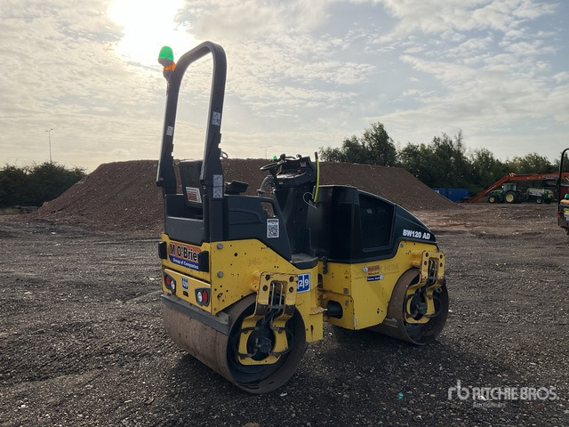 2015 Bomag 120AD-5 Double Drum Roller - Rul: foto 4 2015 Bomag 120AD-5 Double Drum Roller - Rul: foto 4
