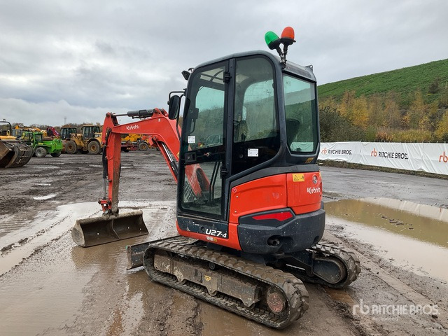 2015 Kubota U27-4 Mini Excavator: <6.6t - Miniekskavator: foto 3 2015 Kubota U27-4 Mini Excavator: <6.6t - Miniekskavator: foto 3