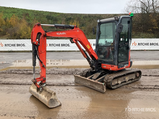 2015 Kubota U27-4 Mini Excavator: <6.6t - Miniekskavator: foto 2 2015 Kubota U27-4 Mini Excavator: <6.6t - Miniekskavator: foto 2
