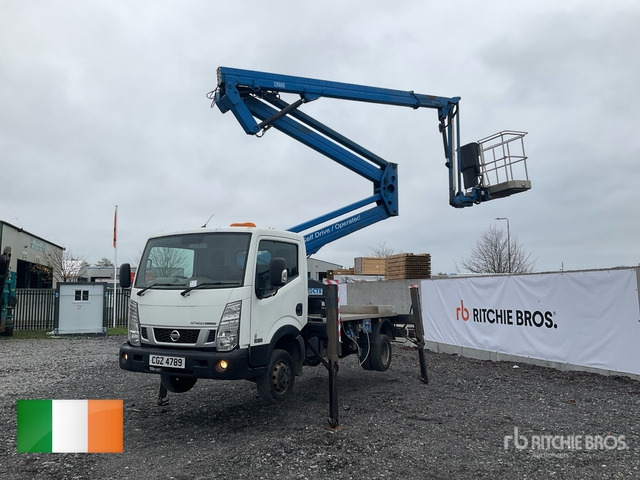 2015 Nissan Cabstar NT400 2015 CTE ZED 21.2JH 20 m on 4x2 Bucket Truck - Platformë ajrore e montuar në kamion: foto 1 2015 Nissan Cabstar NT400 2015 CTE ZED 21.2JH 20 m on 4x2 Bucket Truck - Platformë ajrore e montuar në kamion: foto 1