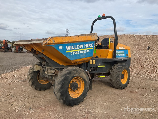 2015 Terex TA6S 6 ton 4x4 Swivel Dumper - Shkarkues: foto 1 2015 Terex TA6S 6 ton 4x4 Swivel Dumper - Shkarkues: foto 1