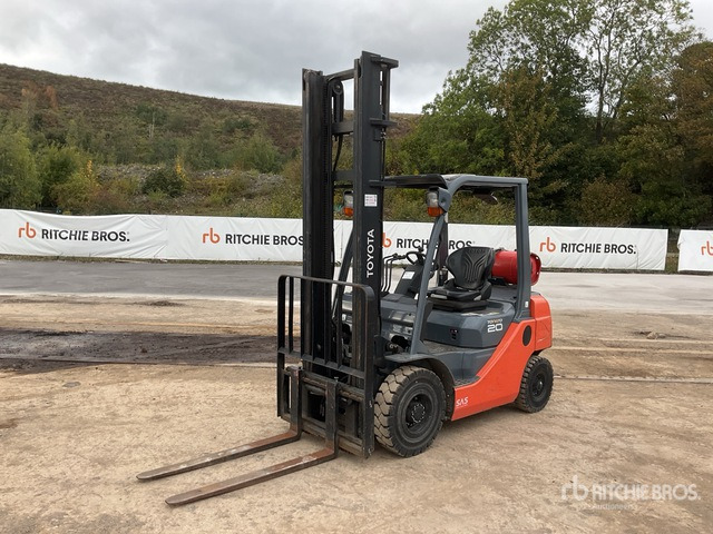 2015 Toyota 02-8FGF20 2015 Toyota 8FG20 Forklift Forklift - Pirun më gaz: foto 4 2015 Toyota 02-8FGF20 2015 Toyota 8FG20 Forklift Forklift - Pirun më gaz: foto 4