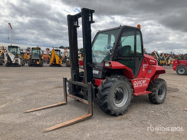 2016 Manitou M26-4 2600 kg 4x4 Rough Terrain Forklift - Ngarkues me pirun për terren të ashpër: foto 1 2016 Manitou M26-4 2600 kg 4x4 Rough Terrain Forklift - Ngarkues me pirun për terren të ashpër: foto 1