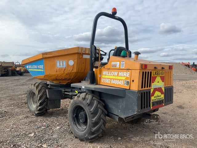 2016 Terex TA6S 6 ton 4x4 Swivel Dumper - Shkarkues: foto 3 2016 Terex TA6S 6 ton 4x4 Swivel Dumper - Shkarkues: foto 3