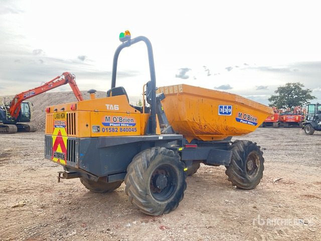2016 Terex TA6S 6 ton 4x4 Swivel Dumper - Shkarkues: foto 3 2016 Terex TA6S 6 ton 4x4 Swivel Dumper - Shkarkues: foto 3