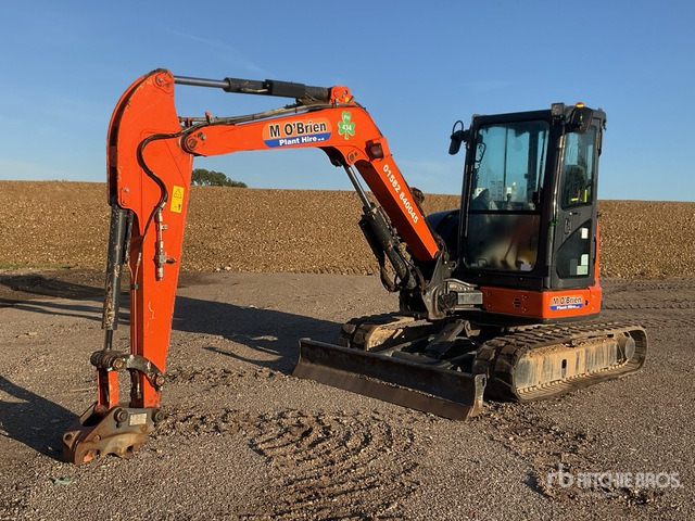 2017 Hitachi ZX55U-5A CLR Mini Excavator: <6.6t - Miniekskavator: foto 1 2017 Hitachi ZX55U-5A CLR Mini Excavator: <6.6t - Miniekskavator: foto 1