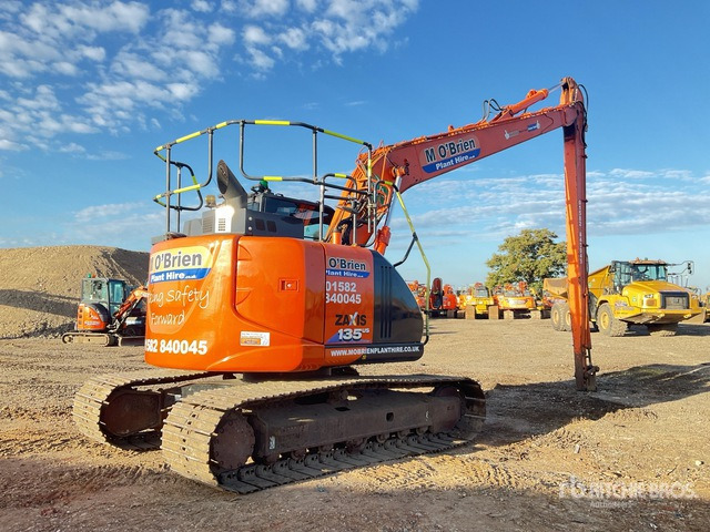 2018 Hitachi ZX135US-6 Long Reach Tracked Excavator - Ekskavator me zinxhirë: foto 5 2018 Hitachi ZX135US-6 Long Reach Tracked Excavator - Ekskavator me zinxhirë: foto 5