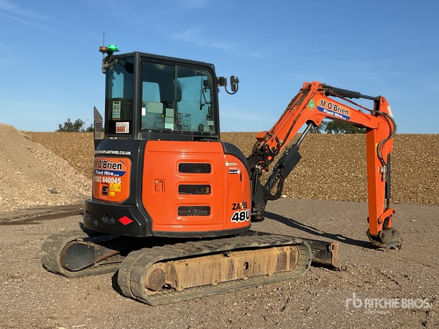 2018 Hitachi ZX48U5 Mini Excavator: <6.6t - Miniekskavator: foto 4 2018 Hitachi ZX48U5 Mini Excavator: <6.6t - Miniekskavator: foto 4