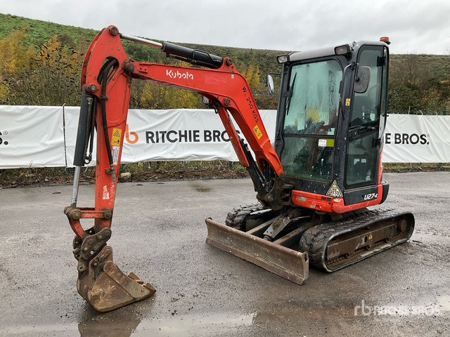 2018 Kubota U27-4 Mini Excavator: <6.6t - Miniekskavator: foto 2 2018 Kubota U27-4 Mini Excavator: <6.6t - Miniekskavator: foto 2