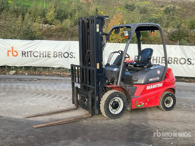 2018 Manitou MI25D 2500 kg Forklift - Pirun më naftë: foto 3 2018 Manitou MI25D 2500 kg Forklift - Pirun më naftë: foto 3