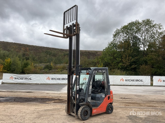 2018 Toyota 02-8FGF15 1500 kg Forklift - Pirun ngritës: foto 1 2018 Toyota 02-8FGF15 1500 kg Forklift - Pirun ngritës: foto 1