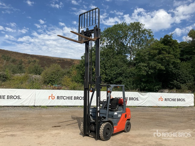 2018 Toyota 06-8FG25F 2500 kg Forklift - Pirun ngritës: foto 1 2018 Toyota 06-8FG25F 2500 kg Forklift - Pirun ngritës: foto 1