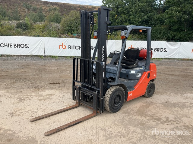 2018 Toyota 06-8FG25F 2500 kg Forklift - Pirun ngritës: foto 4 2018 Toyota 06-8FG25F 2500 kg Forklift - Pirun ngritës: foto 4