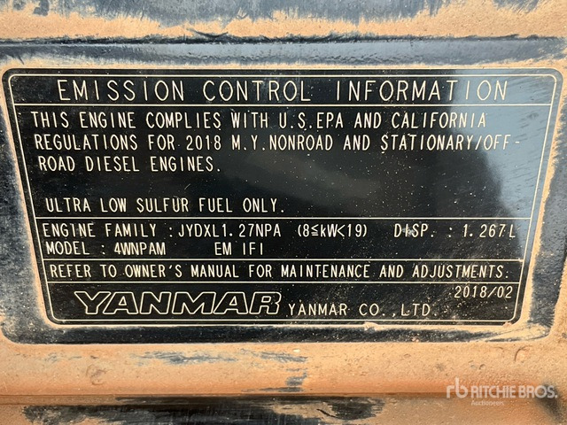 2019 Ammann ARR1575 (Inoperable) Trench Compactor - Mini rul: foto 5 2019 Ammann ARR1575 (Inoperable) Trench Compactor - Mini rul: foto 5