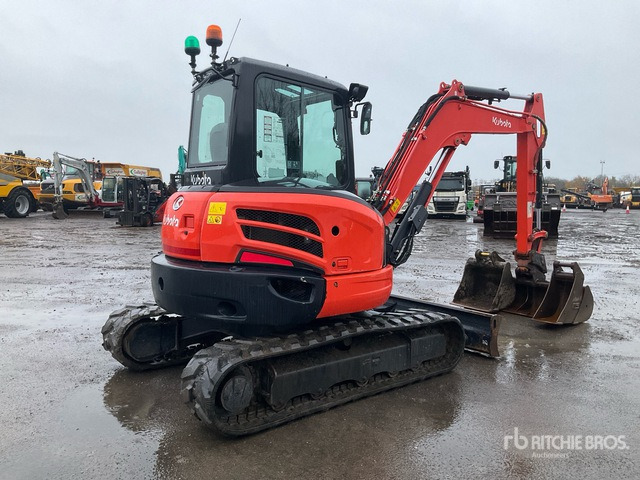 2019 Kubota U55-4 - Miniekskavator: foto 3 2019 Kubota U55-4 - Miniekskavator: foto 3