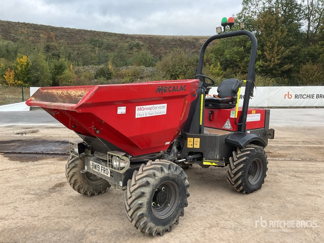2019 Mecalac TA3sh 3 ton 4x4 Swivel Dumper - Minshkarkues: foto 1 2019 Mecalac TA3sh 3 ton 4x4 Swivel Dumper - Minshkarkues: foto 1