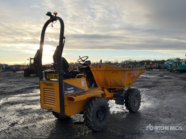 2019 Thwaites 3T 3 ton 4x4 Swivel Dumper - Shkarkues: foto 3 2019 Thwaites 3T 3 ton 4x4 Swivel Dumper - Shkarkues: foto 3