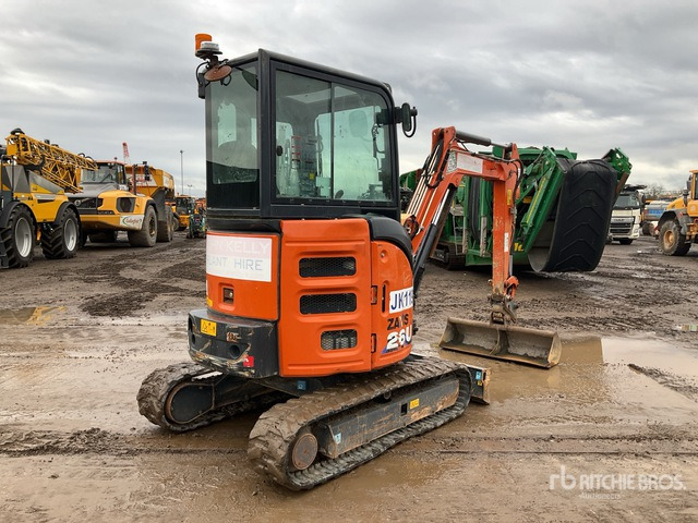 2020 Hitachi ZX26U-6 CR Mini Excavator: <6.6t - Miniekskavator: foto 4 2020 Hitachi ZX26U-6 CR Mini Excavator: <6.6t - Miniekskavator: foto 4