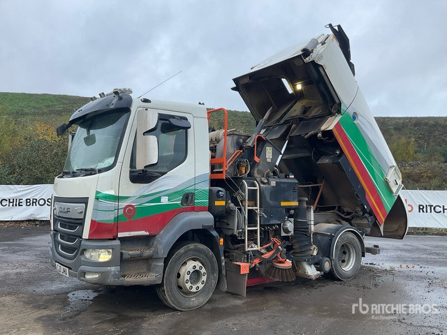 2021 DAF LF230 LA Sweeper Truck - Makinë fshirëse për rrugët: foto 1 2021 DAF LF230 LA Sweeper Truck - Makinë fshirëse për rrugët: foto 1