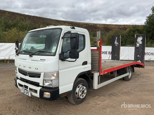 2021 Mitsubishi Canter 4x2 Flatbed Truck - Kamion me karroceri të hapur: foto 2 2021 Mitsubishi Canter 4x2 Flatbed Truck - Kamion me karroceri të hapur: foto 2