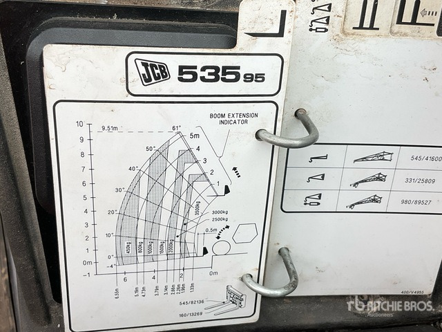 2022 JCB 535-95 Telehandler - Ekskavator teleskopik: foto 5 2022 JCB 535-95 Telehandler - Ekskavator teleskopik: foto 5