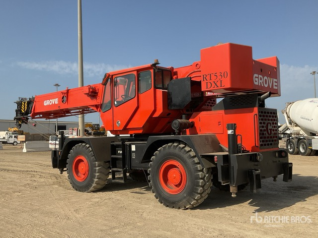 1999 Grove RT530DXL 30 ton 4x4x4 Rough Terrain Crane - Vinç për terrene të vështira: foto 4 1999 Grove RT530DXL 30 ton 4x4x4 Rough Terrain Crane - Vinç për terrene të vështira: foto 4