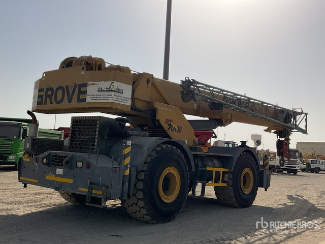 2002 Grove RT700E 55 ton 4x4x4 Rough Terrain Crane - Vinç për terrene të vështira: foto 4 2002 Grove RT700E 55 ton 4x4x4 Rough Terrain Crane - Vinç për terrene të vështira: foto 4