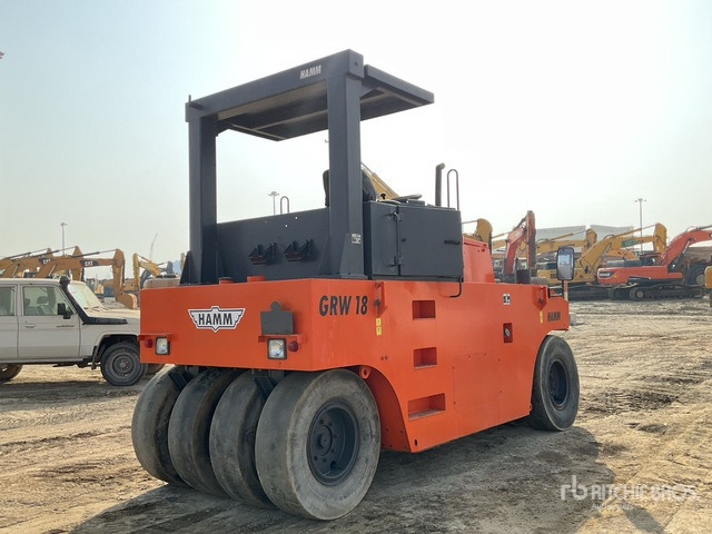 2003 Hamm GRW18 8 Wheel Pneumatic Roller - Rul pneumatik: foto 3 2003 Hamm GRW18 8 Wheel Pneumatic Roller - Rul pneumatik: foto 3