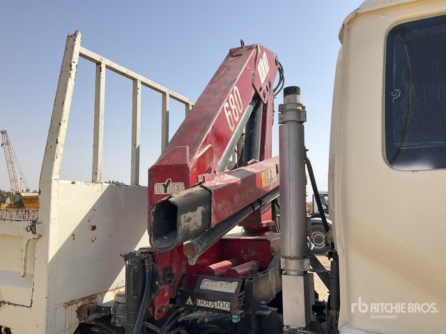 2006 Nissan MK210 2006 HMF 683K1 Knuckle Boom on 4x2 Flatbed Truck with Crane - Kamion me karroceri të hapur, Kamion me vinç: foto 5 2006 Nissan MK210 2006 HMF 683K1 Knuckle Boom on 4x2 Flatbed Truck with Crane - Kamion me karroceri të hapur, Kamion me vinç: foto 5