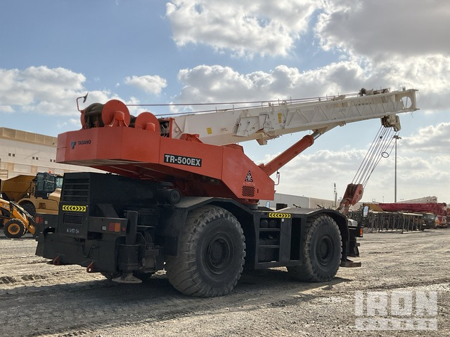 2006 Tadano TR-500EX 50 ton 4x4x4 Rough Terrain Crane - Vinç për terrene të vështira: foto 4 2006 Tadano TR-500EX 50 ton 4x4x4 Rough Terrain Crane - Vinç për terrene të vështira: foto 4