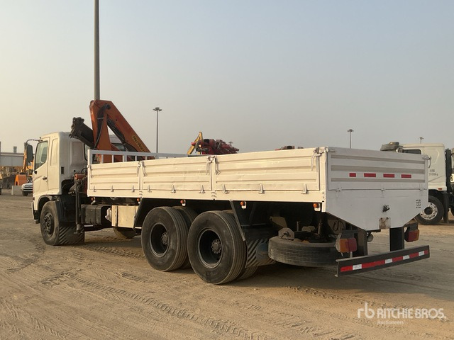 2008 Hino 145 2007 Palfinger K10000 Knuckle B ... Flatbed Truck with Crane - Kamion me karroceri të hapur, Kamion me vinç: foto 4 2008 Hino 145 2007 Palfinger K10000 Knuckle B ... Flatbed Truck with Crane - Kamion me karroceri të hapur, Kamion me vinç: foto 4