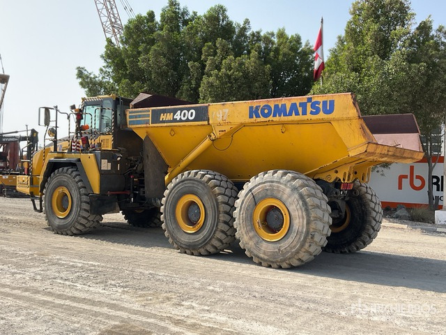 2015 Komatsu HM400-3 Articulated Dump Truck - Shkarkues teleskopik: foto 2 2015 Komatsu HM400-3 Articulated Dump Truck - Shkarkues teleskopik: foto 2