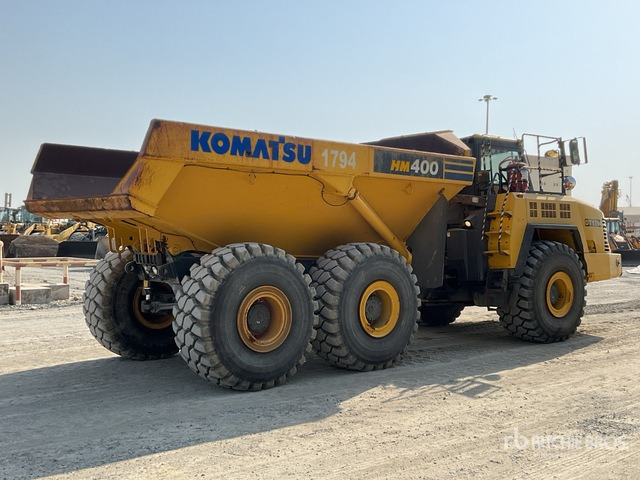 2015 Komatsu HM400-3 Articulated Dump Truck - Shkarkues teleskopik: foto 5 2015 Komatsu HM400-3 Articulated Dump Truck - Shkarkues teleskopik: foto 5