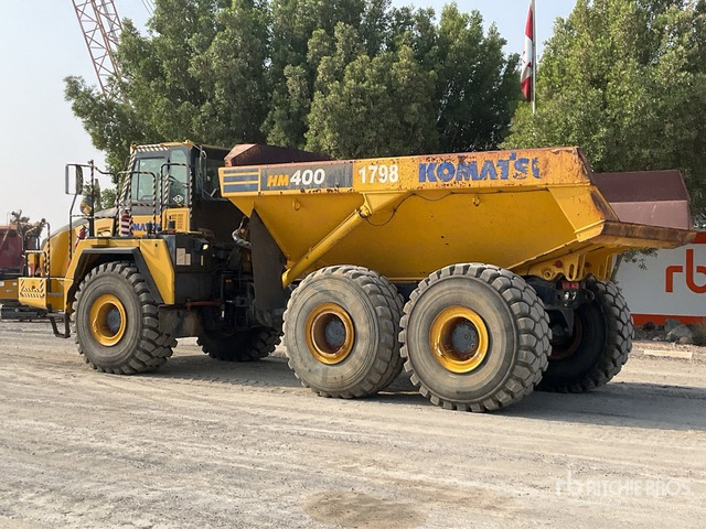 2015 Komatsu HM400-3 Articulated Dump Truck - Shkarkues teleskopik: foto 3 2015 Komatsu HM400-3 Articulated Dump Truck - Shkarkues teleskopik: foto 3