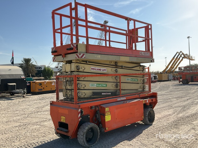 2017 Holland Lift 190E12 4x4 Electric Scissor Lift - Ngritës gërshërë: foto 3 2017 Holland Lift 190E12 4x4 Electric Scissor Lift - Ngritës gërshërë: foto 3