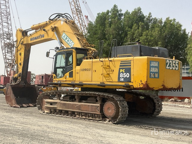 2017 Komatsu PC850-8R1 - Ekskavator me zinxhirë: foto 4 2017 Komatsu PC850-8R1 - Ekskavator me zinxhirë: foto 4