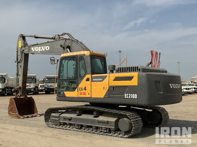 2017 Volvo EC210D - Ekskavator me zinxhirë: foto 4 2017 Volvo EC210D - Ekskavator me zinxhirë: foto 4