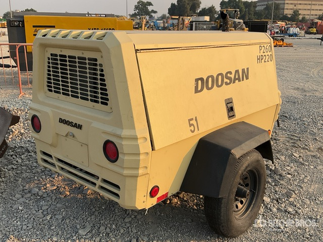 2018 Doosan P260WIR Mobile Air Compressor - Kompresor ajri: foto 3 2018 Doosan P260WIR Mobile Air Compressor - Kompresor ajri: foto 3