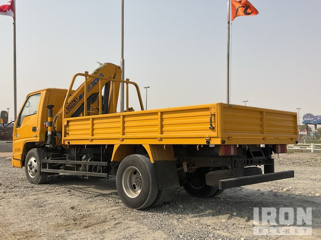 2019 JMC JX1041TG26 XCMG SQ2ZK1 2000 kg Knuckle Boo ... Flatbed Truck w/Crane - Kamion me karroceri të hapur, Kamion me vinç: foto 4 2019 JMC JX1041TG26 XCMG SQ2ZK1 2000 kg Knuckle Boo ... Flatbed Truck w/Crane - Kamion me karroceri të hapur, Kamion me vinç: foto 4
